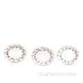 DIN6798 Stainless Steel Internal Teeth Tigi Tergeri Kunci Washer